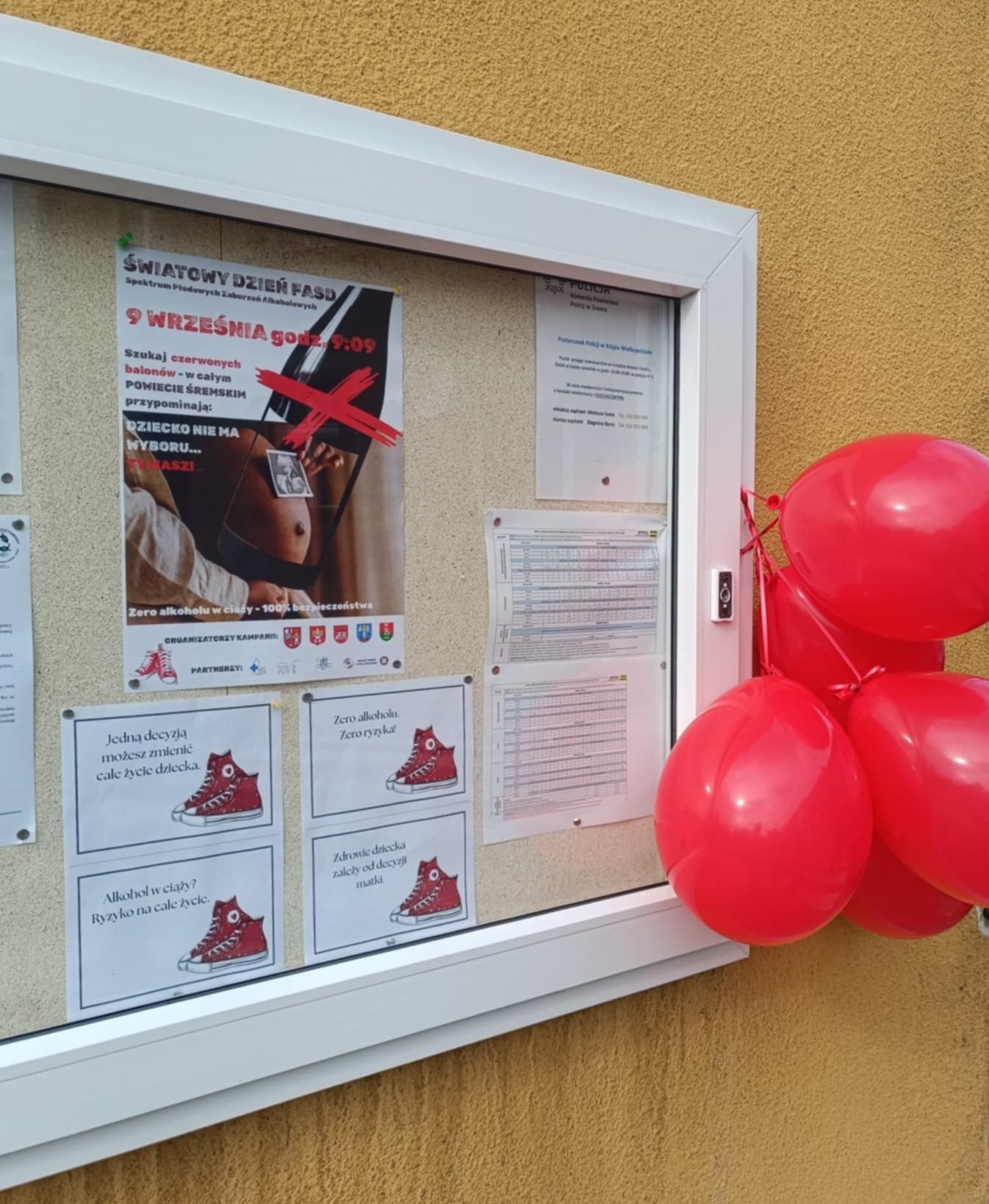 Dziecko nie ma wyboru... Ty masz! - gablota przez UMiG Dolsk