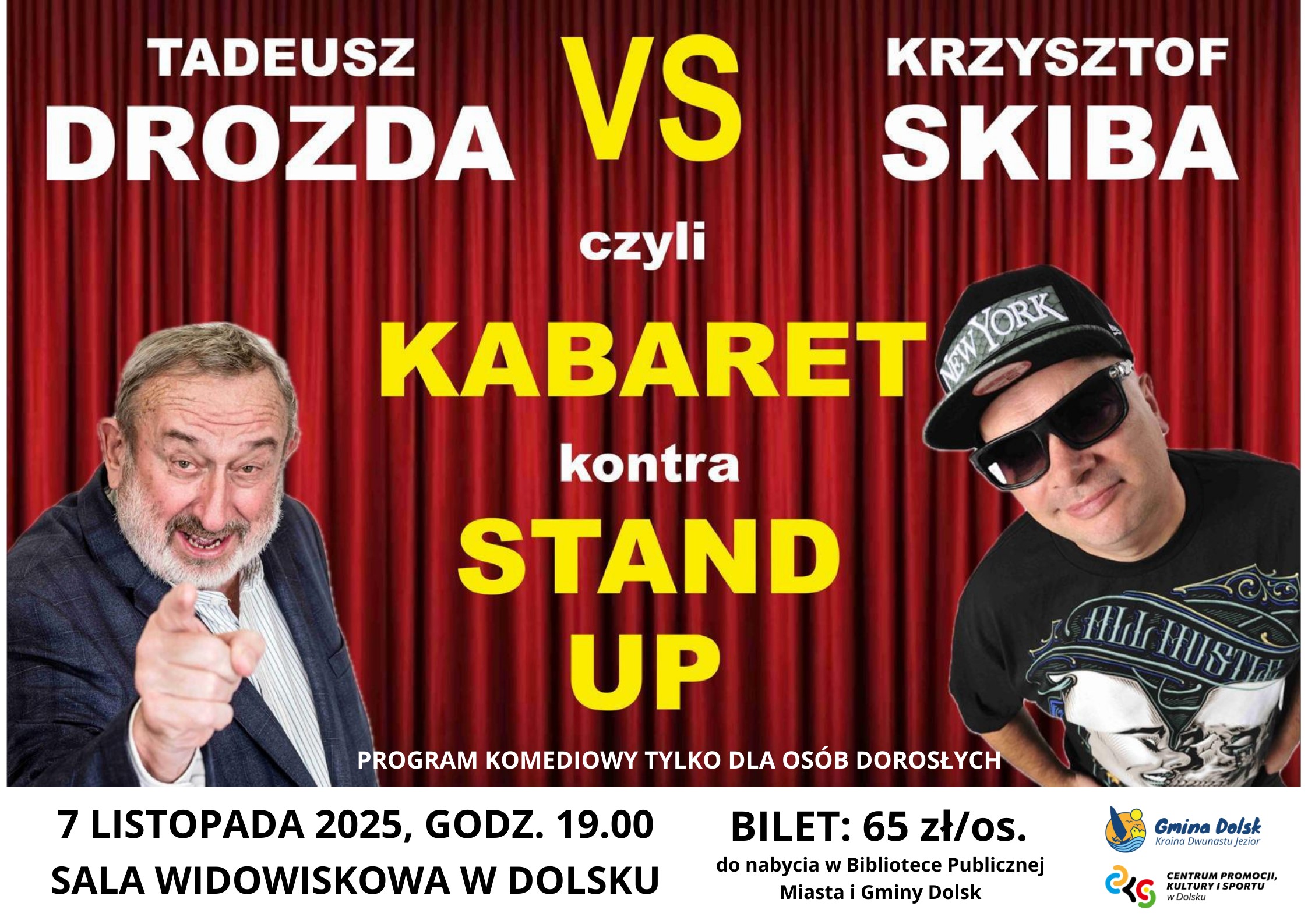Kabaret kontra stand-up! - plakat