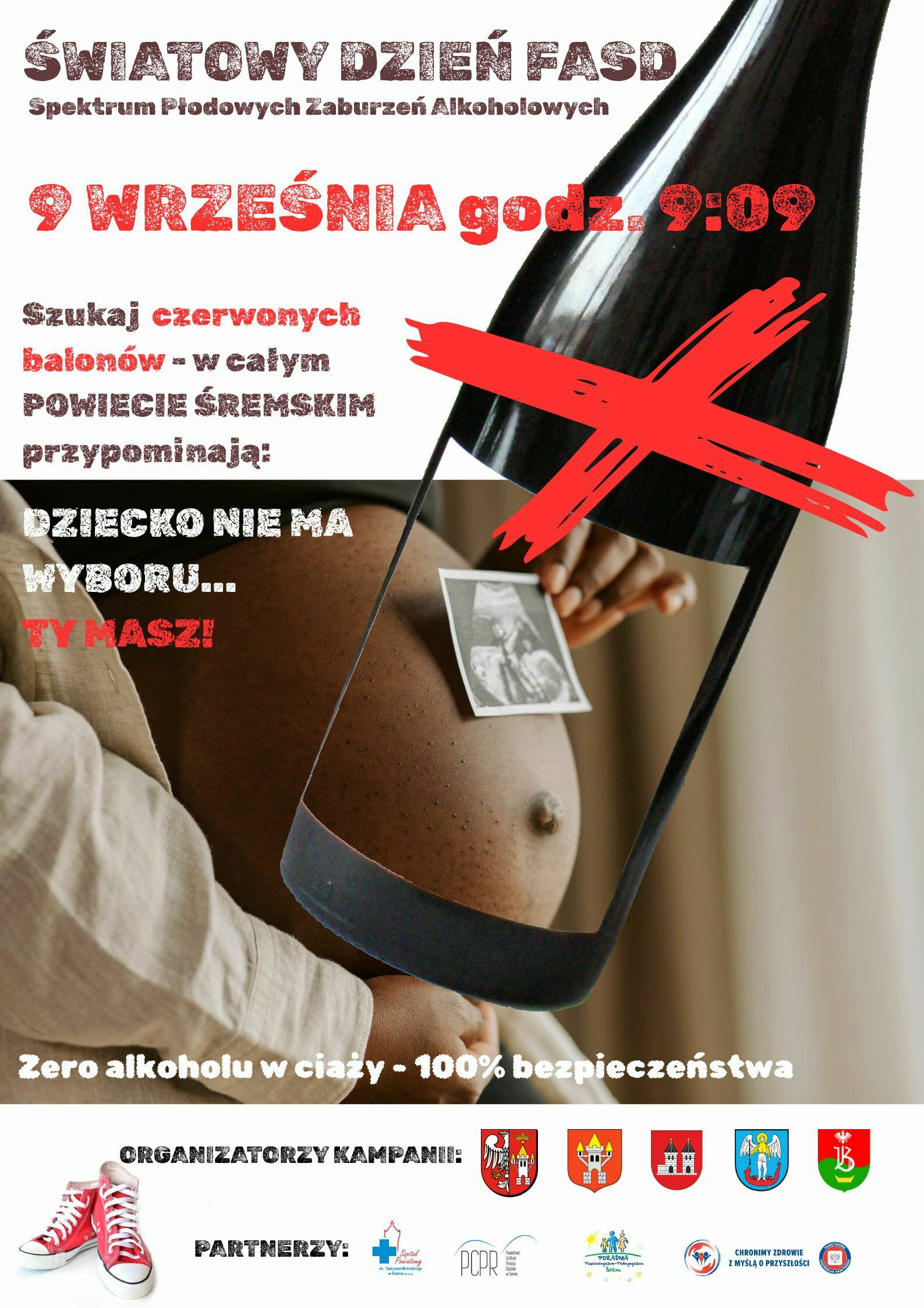 Dziecko nie ma wyboru... Ty masz! - plakat