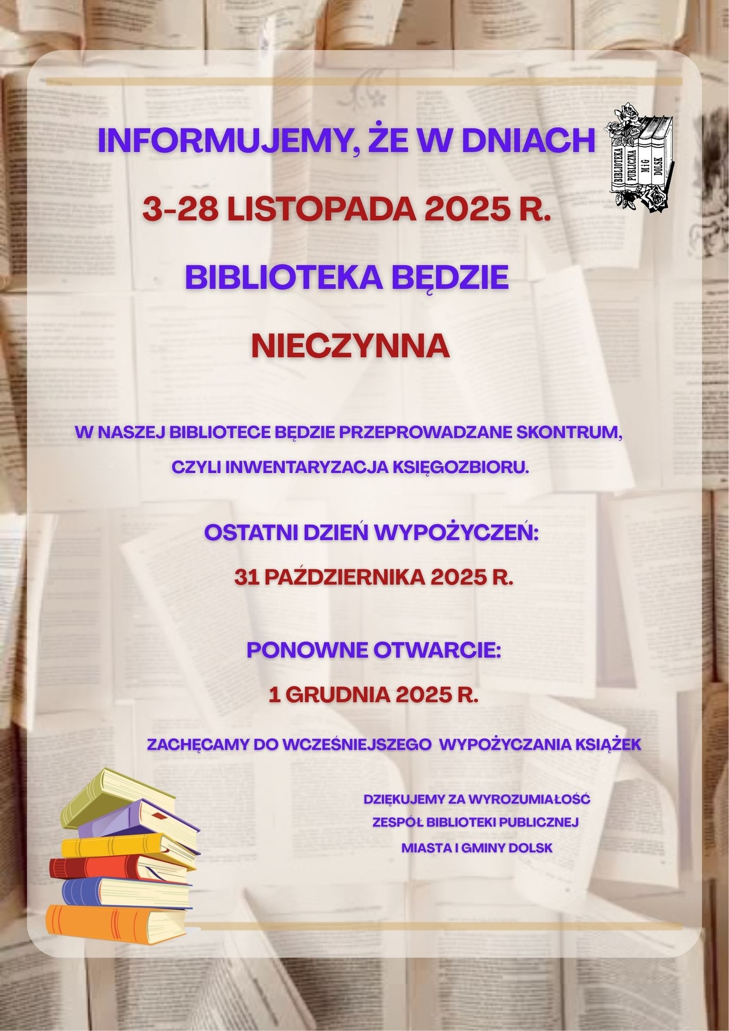 Uwaga, Czytelnicy! - plakat