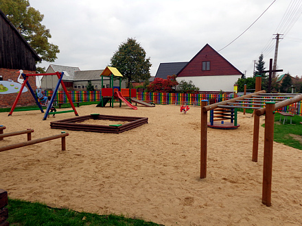 Plac zabaw w Rusocine