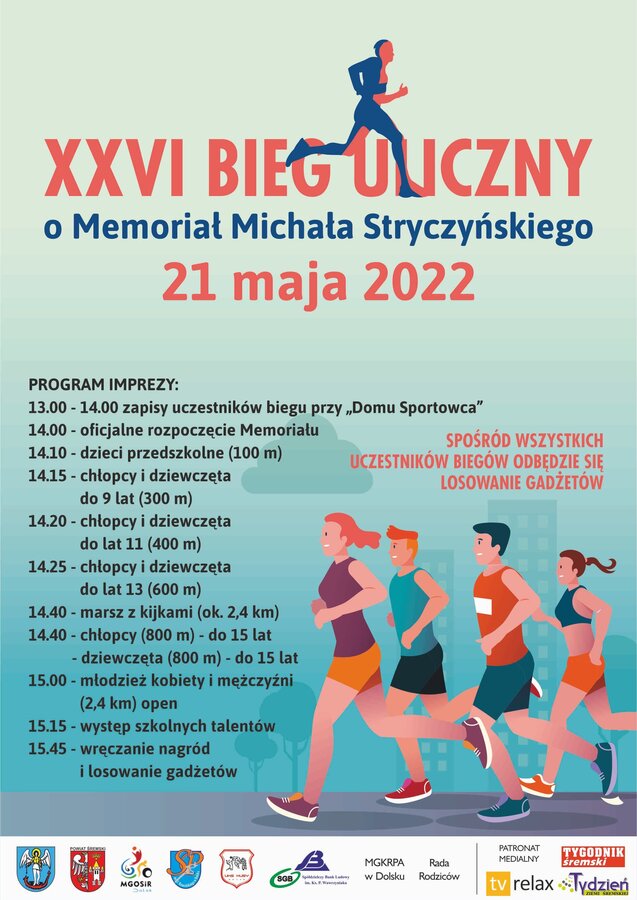 XXVI Memoriał Michała Stryczyńskiego - plakat