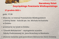Obchody Powstania Wielkopolskiego w Dolsku