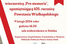 Wieczornica „Pro memoria”